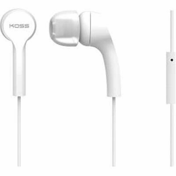Virtual Noise Isolation In-Ear Buds with Extra Cushions - White VI3532447